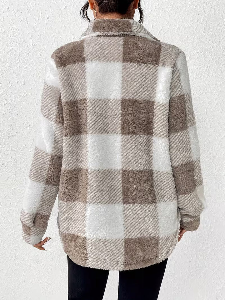 Madeline - Plaid Winter Jacket