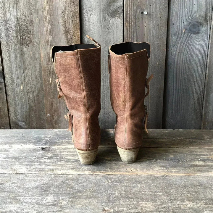 Rose - Rust Boots