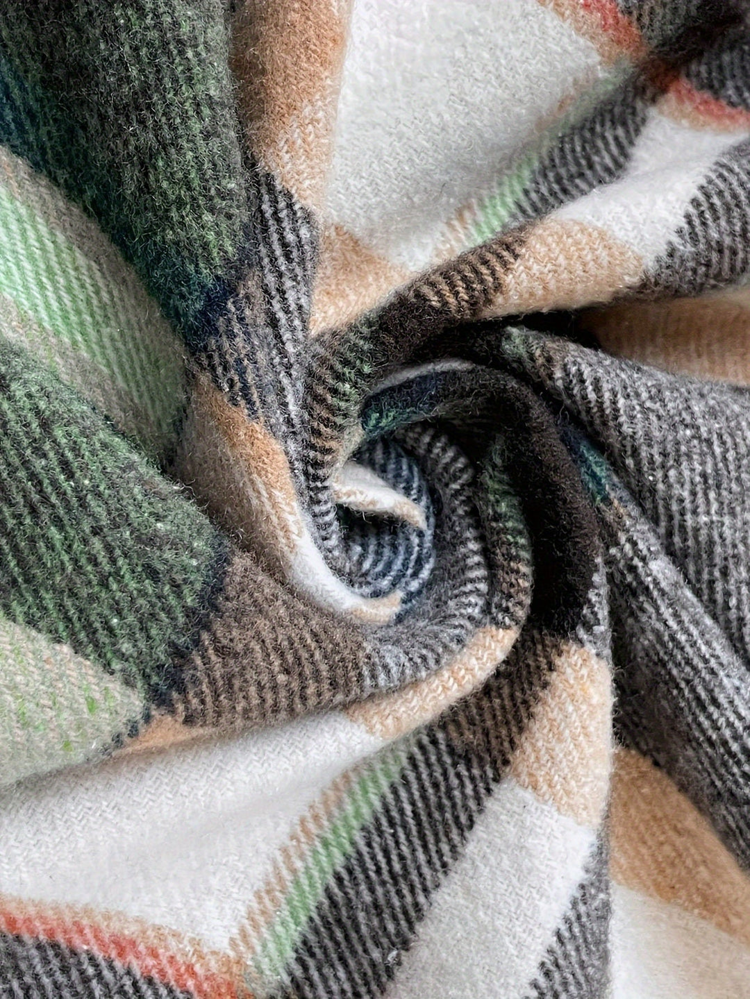 Elizabeth - Plaid Casual Lapel Collar Coat