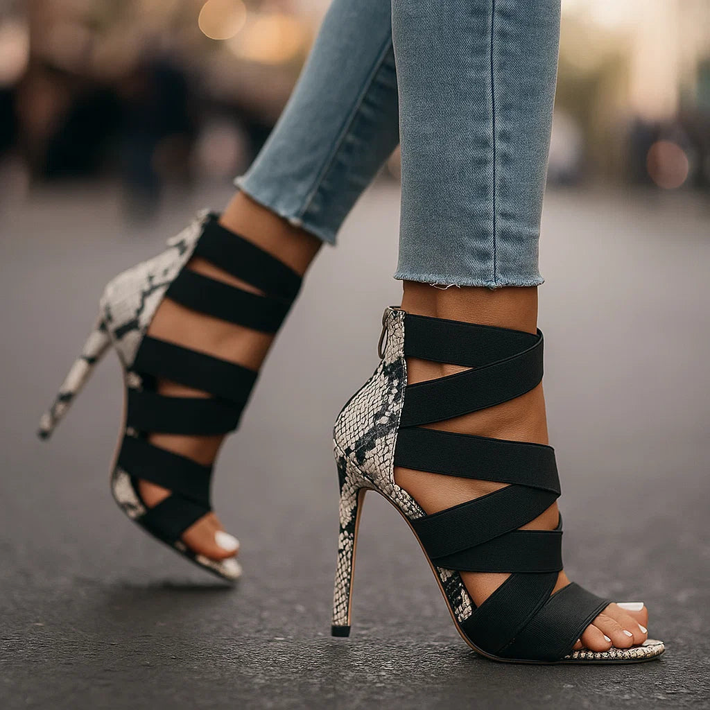 Lisa - Elegant Strappy Heels