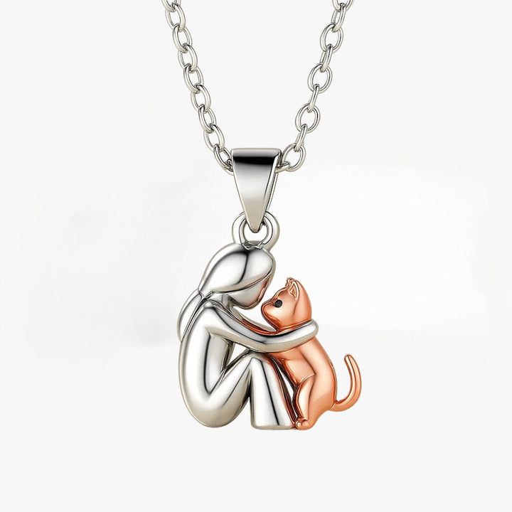 Sarah - Cat Pendant Necklace