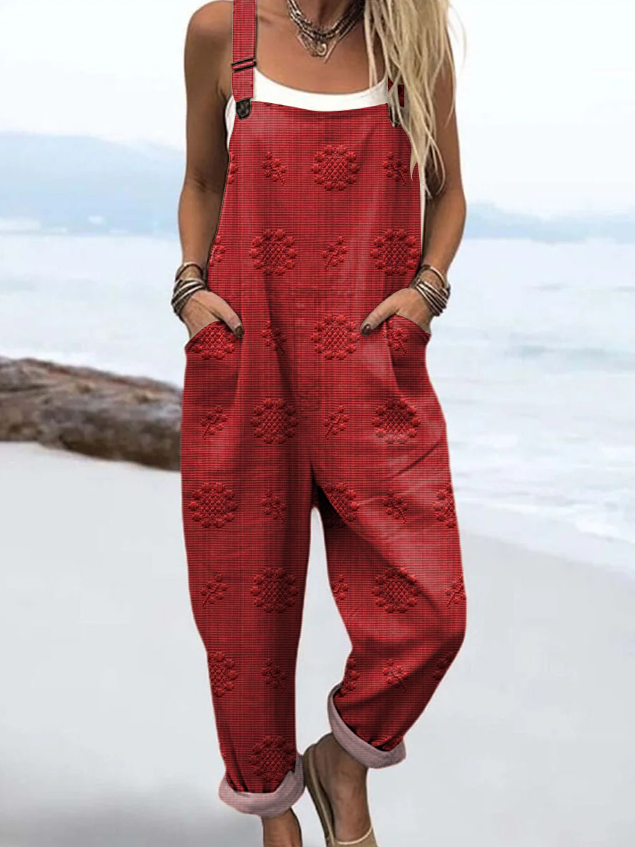 Joanne - Relaxed Pattern Jumpsuit