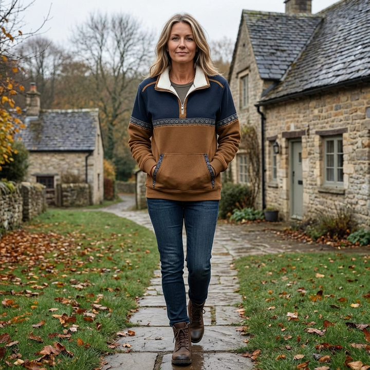 Holly – Cozy Half Zip