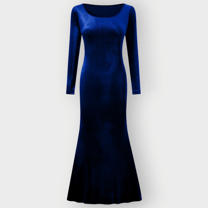 Glenda – Luxe Evening Silhouette Velvet Gown