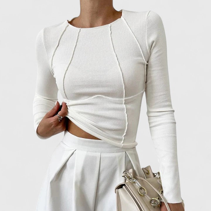 Patricia - Comfortable Long Sleeve Top