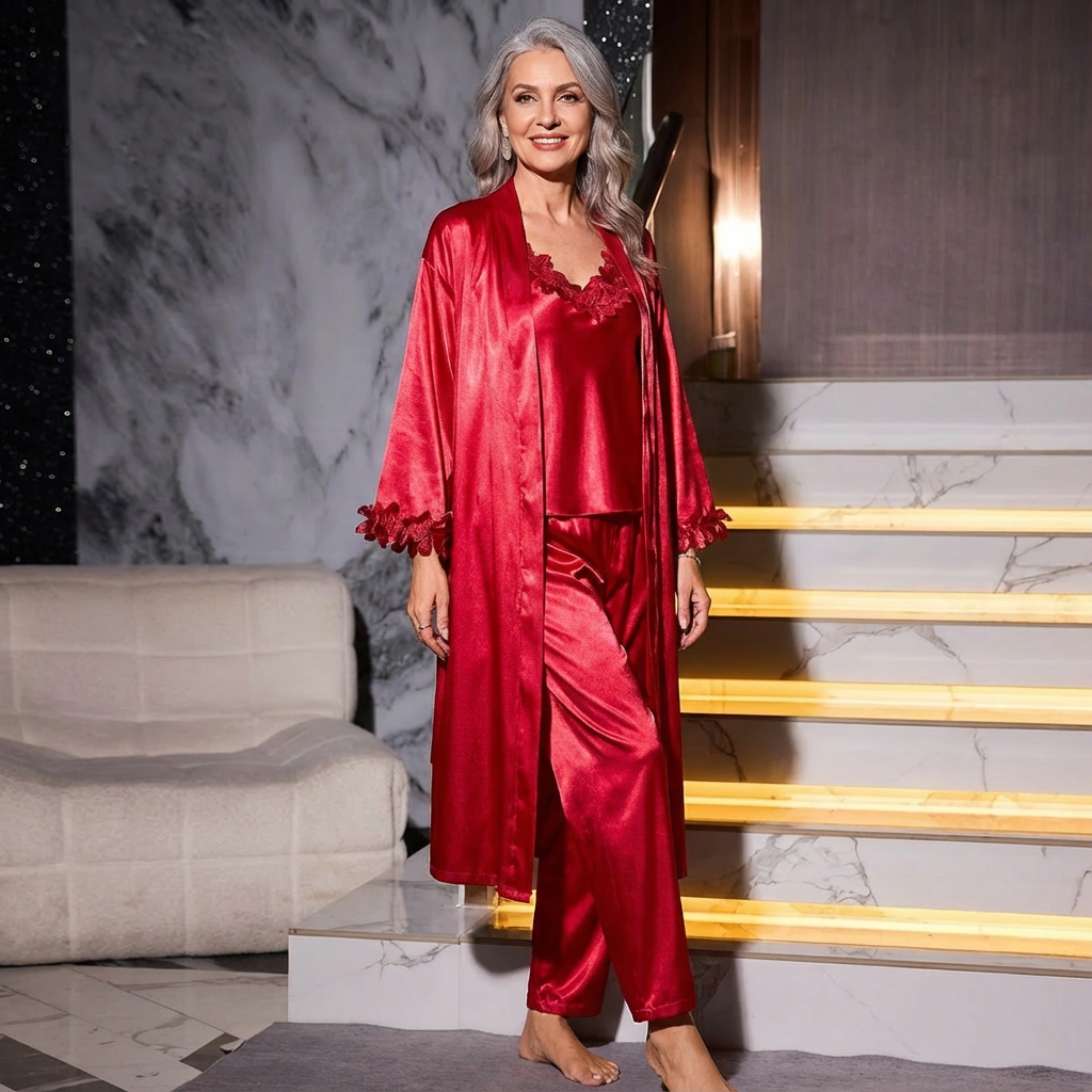 Amelie - 3-Piece Sleepwear Set