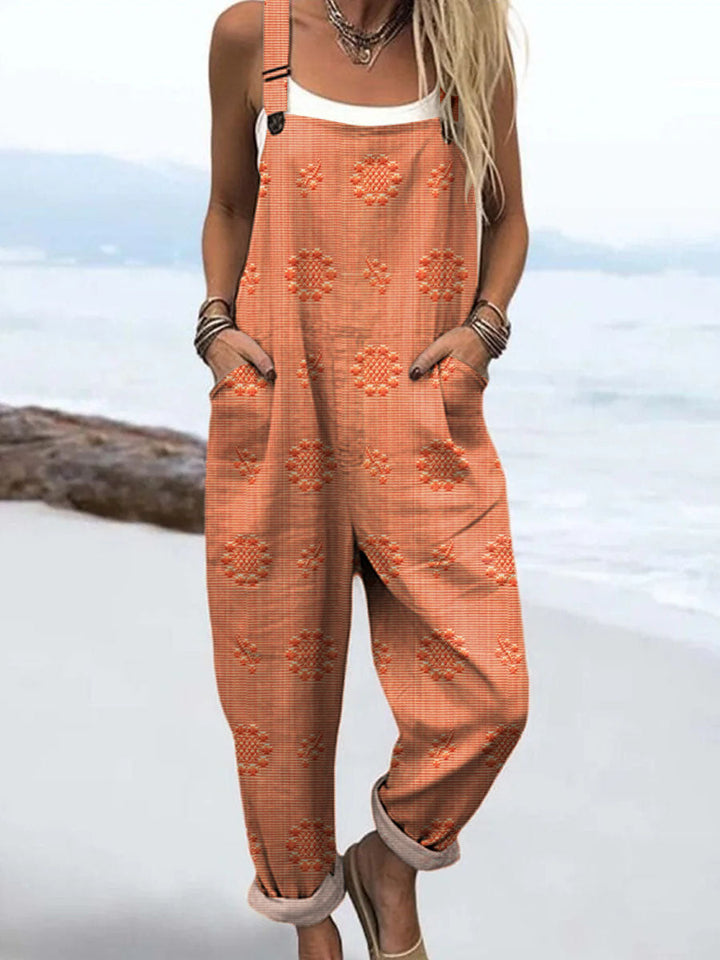 Joanne - Relaxed Pattern Jumpsuit