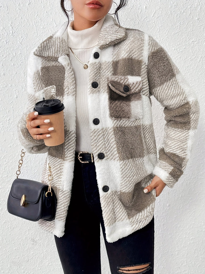 Madeline - Plaid Winter Jacket