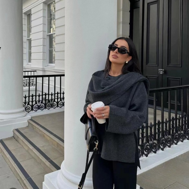 Chloe - Elegant Coat Made Of High-Quality Fabric