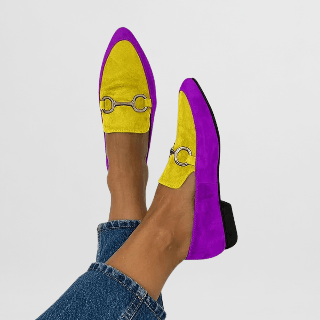 Sarah - Colorful Boho Loafers