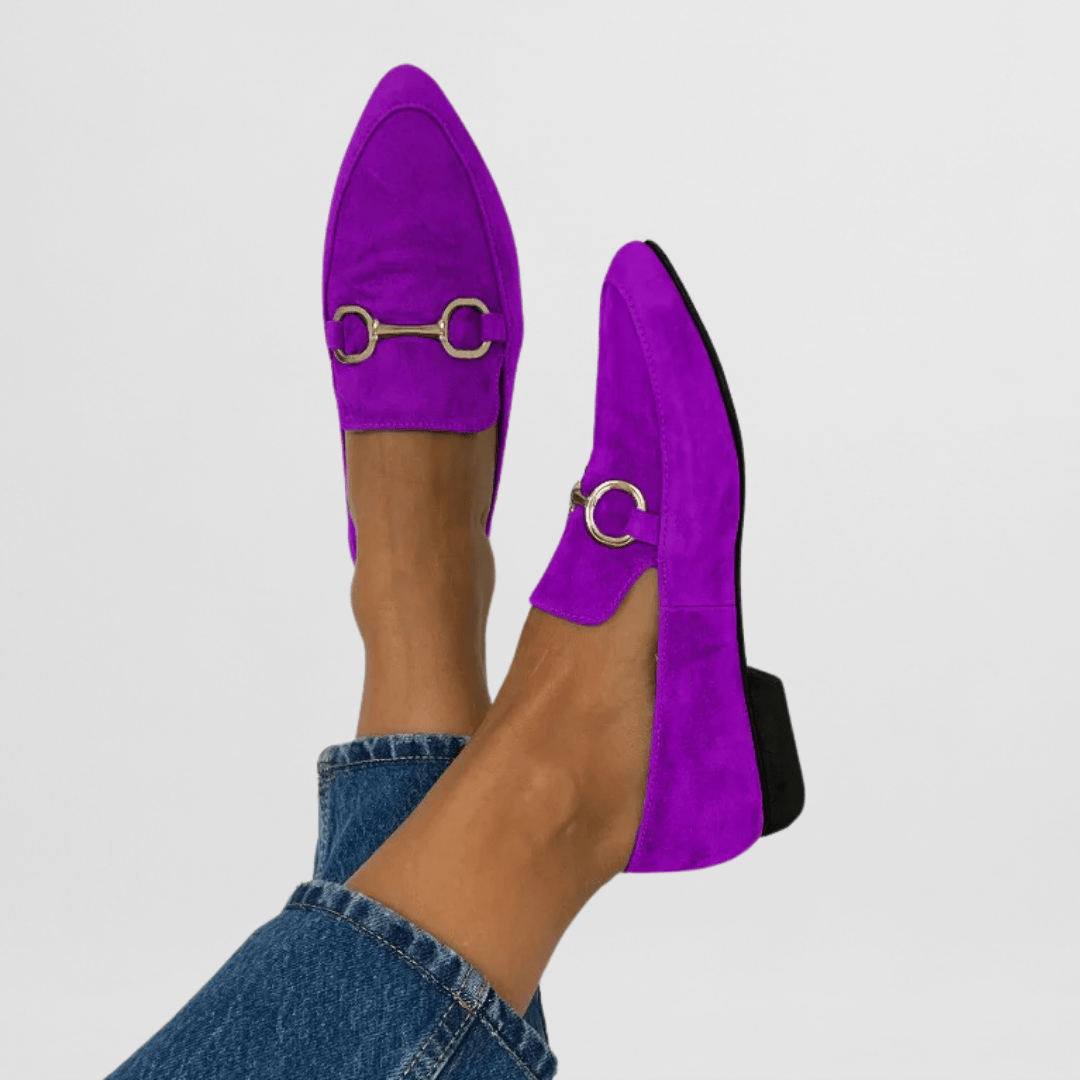 Sarah - Colorful Boho Loafers