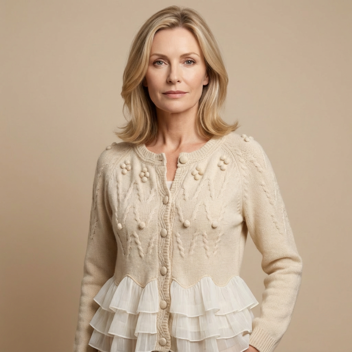 Shirley - Ruffle Cardigan