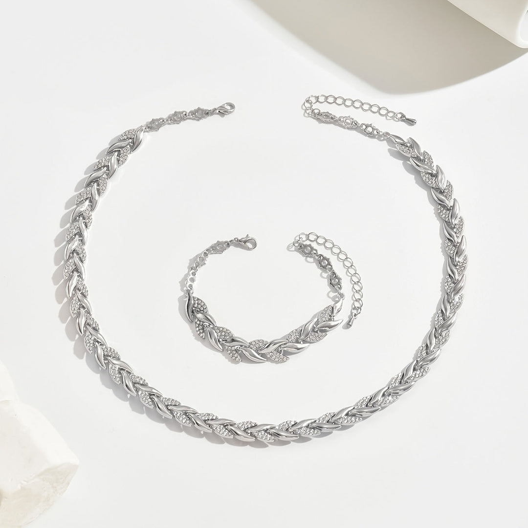 Donna - Fish Tail Necklace & Bracelet Set