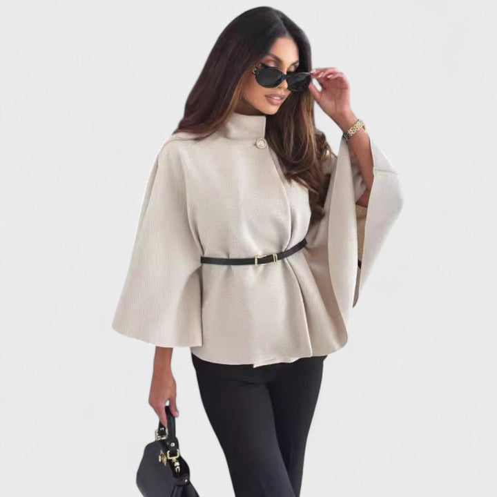 Scarlett - Chic Butterfly Jacket with Belt
