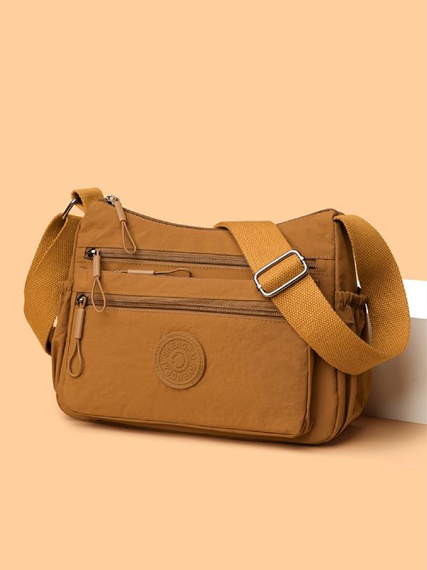 Bonny's - Multi-Pocket Zipper Crossbody Bag for Daily Use