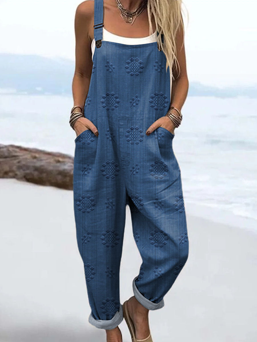 Joanne - Relaxed Pattern Jumpsuit