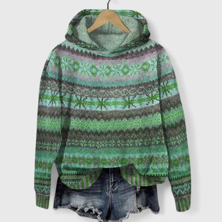 Sofia - Retro Hoodie Sweater