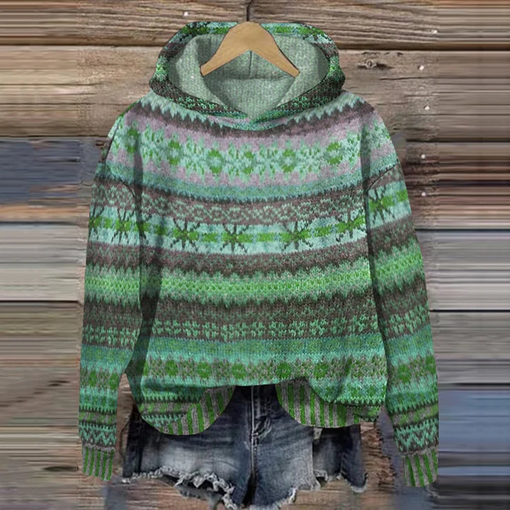 Zoey - Ethnic Retro Hoodie