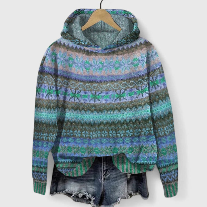 Sofia - Retro Hoodie Sweater