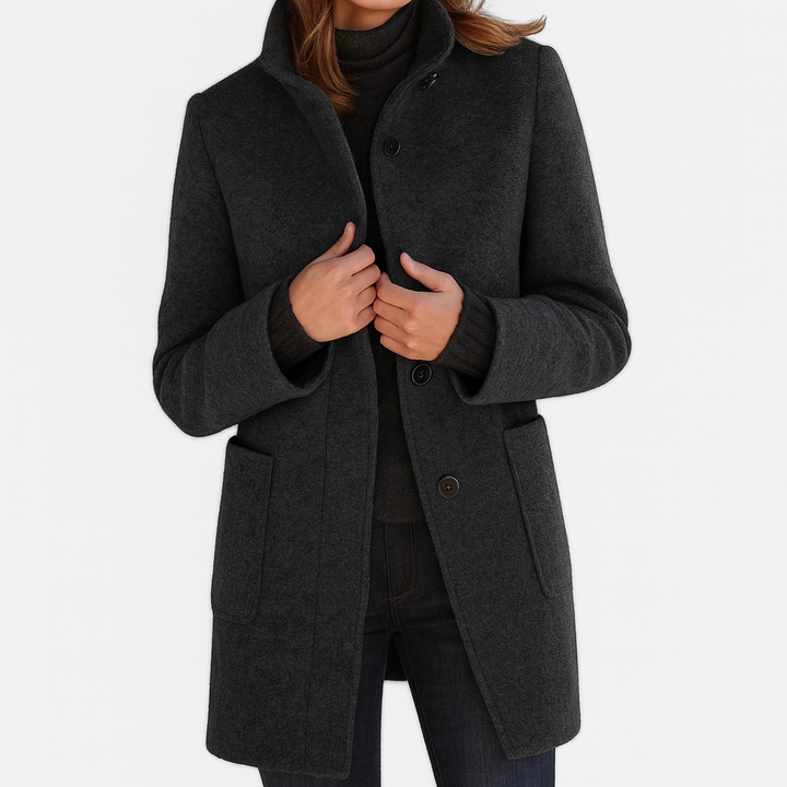 Rose Mary - Coat With High Collar