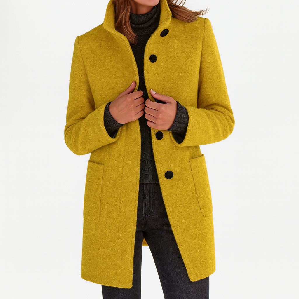 Rose Mary - Coat With High Collar