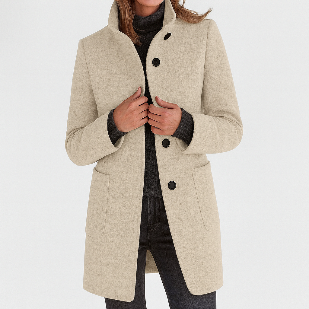 Rose Mary - Coat With High Collar