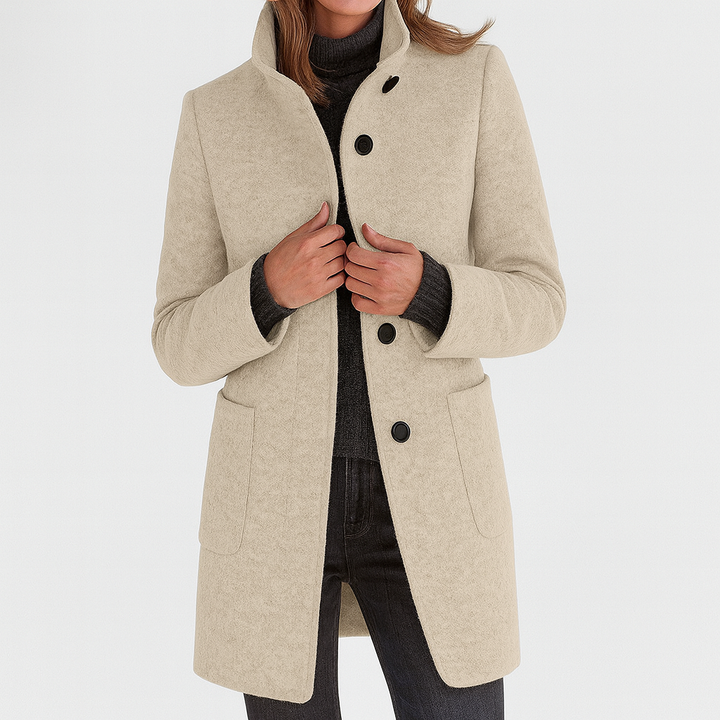 Rose Mary - Coat With High Collar