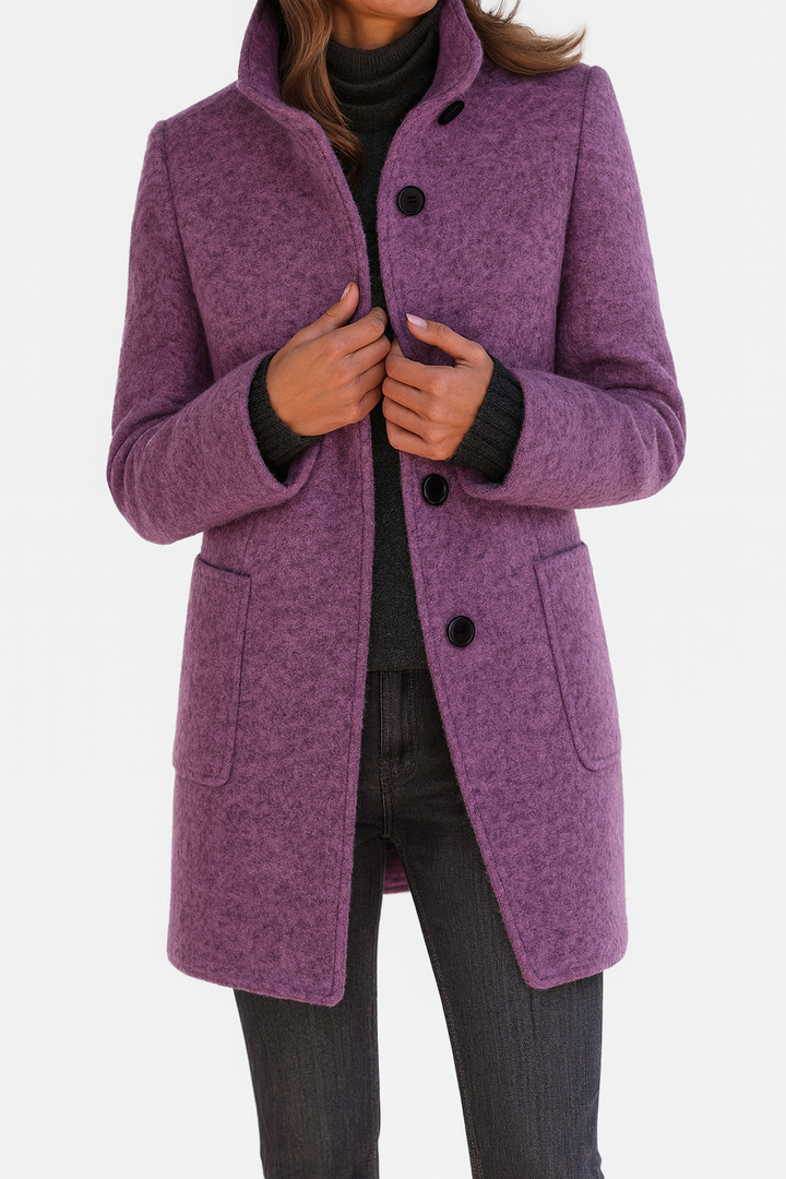 Rose Mary - Coat With High Collar