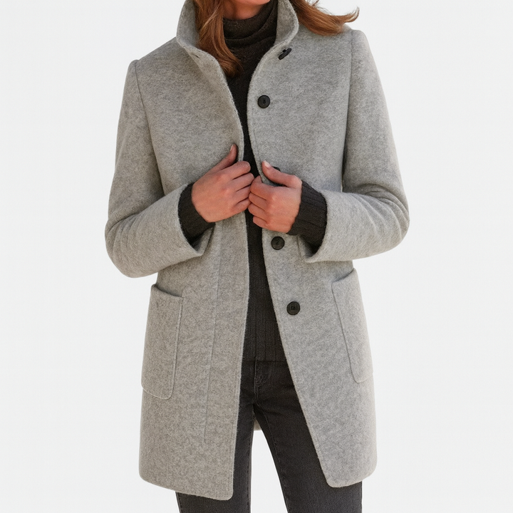 Rose Mary - Coat With High Collar