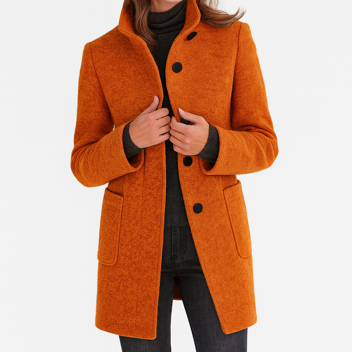 Rose Mary - Coat With High Collar