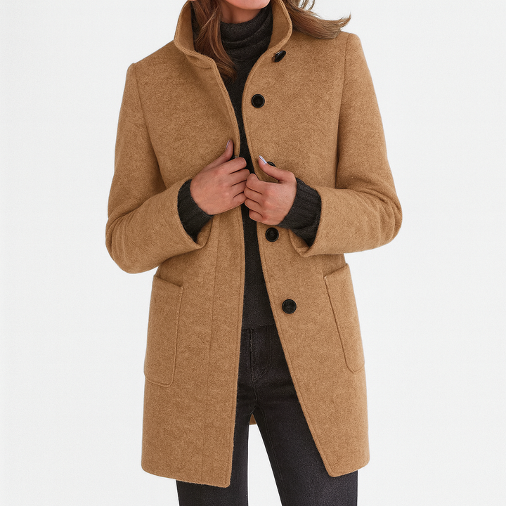 Rose Mary - Coat With High Collar