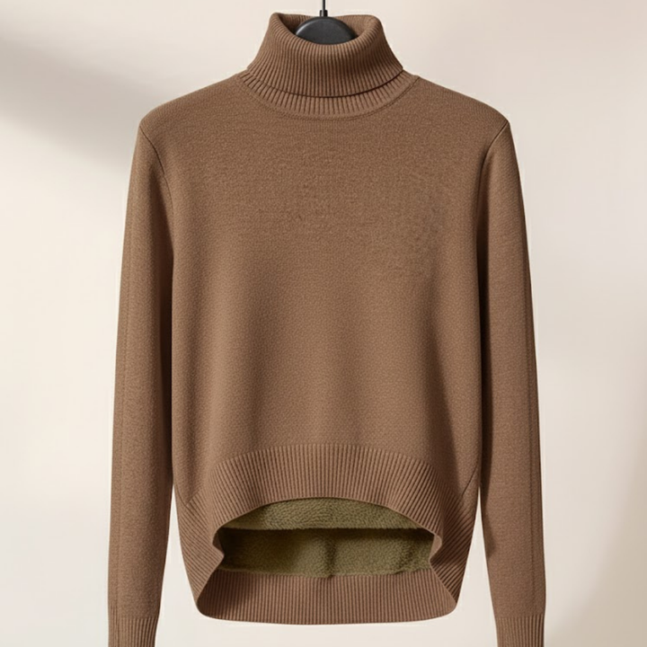 Audrey - Soft Turtle Neck Pullover Jumper