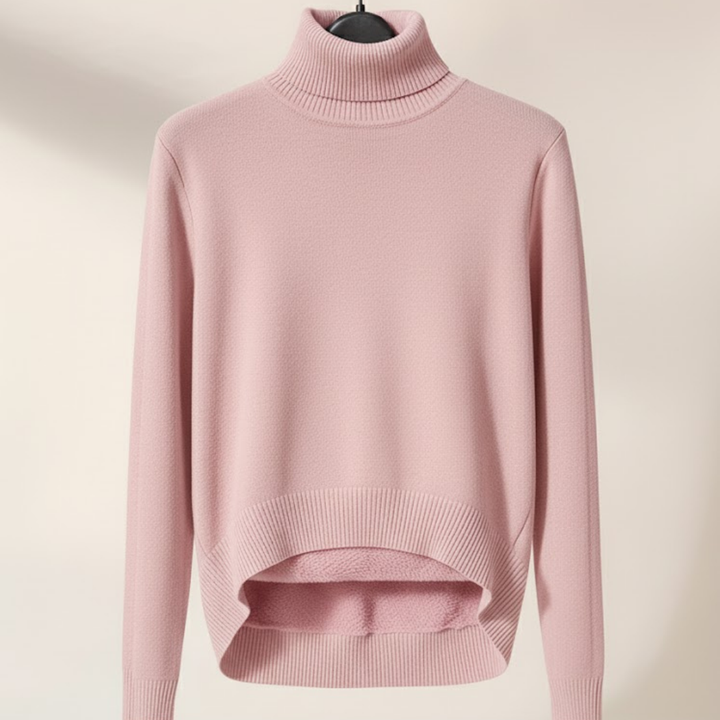 Audrey - Soft Turtle Neck Pullover Jumper