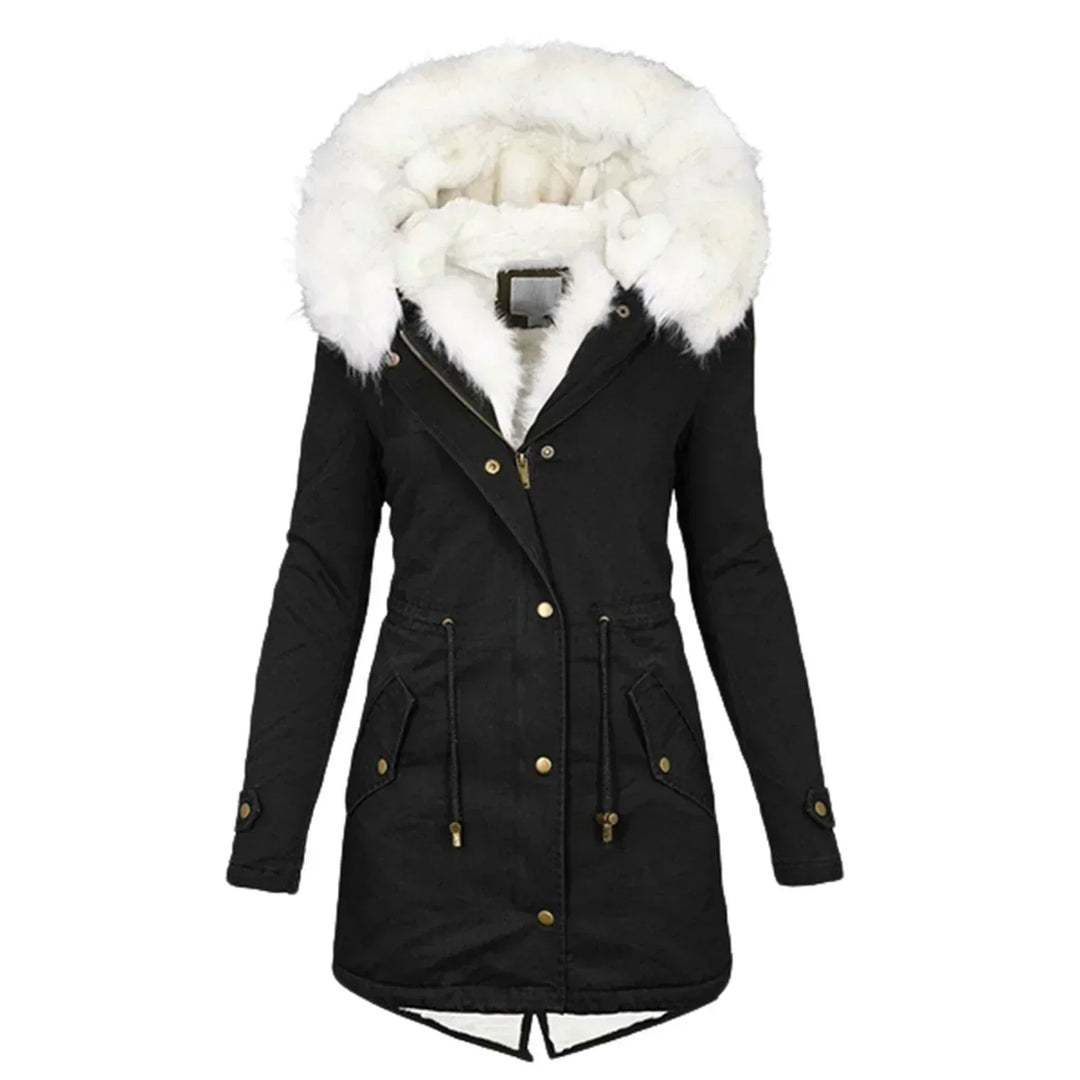 Giulia - Winter Coat with Faux Fur Lining
