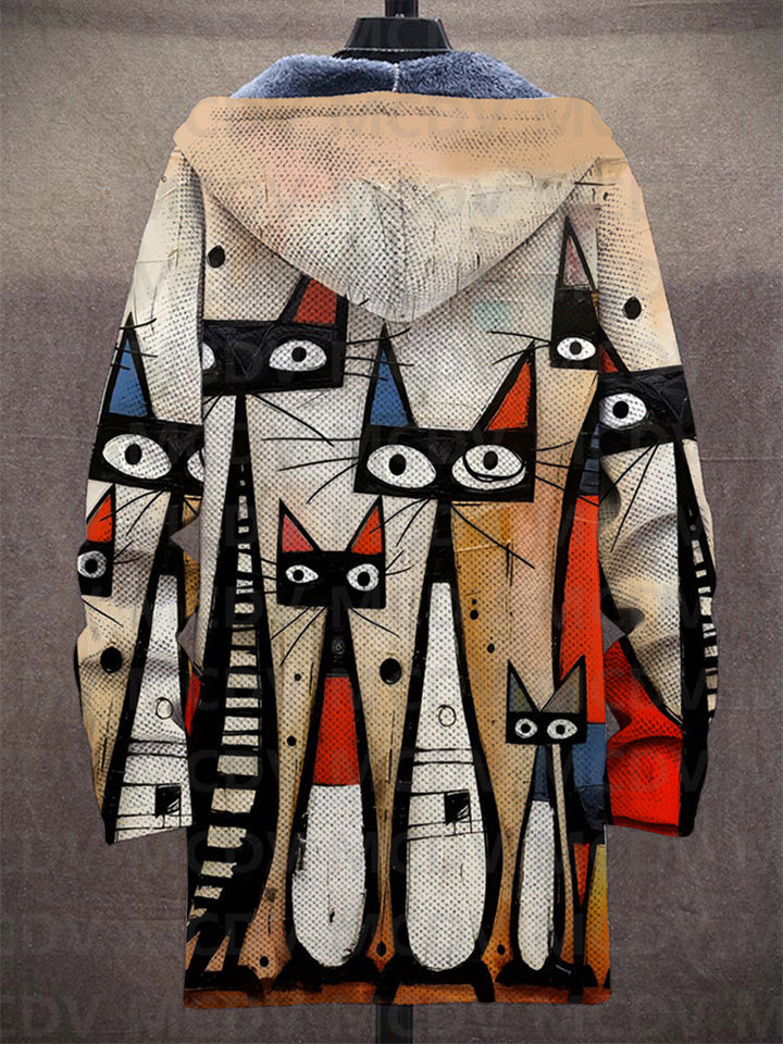 Tracy - Luxury cardigan inspired by art
