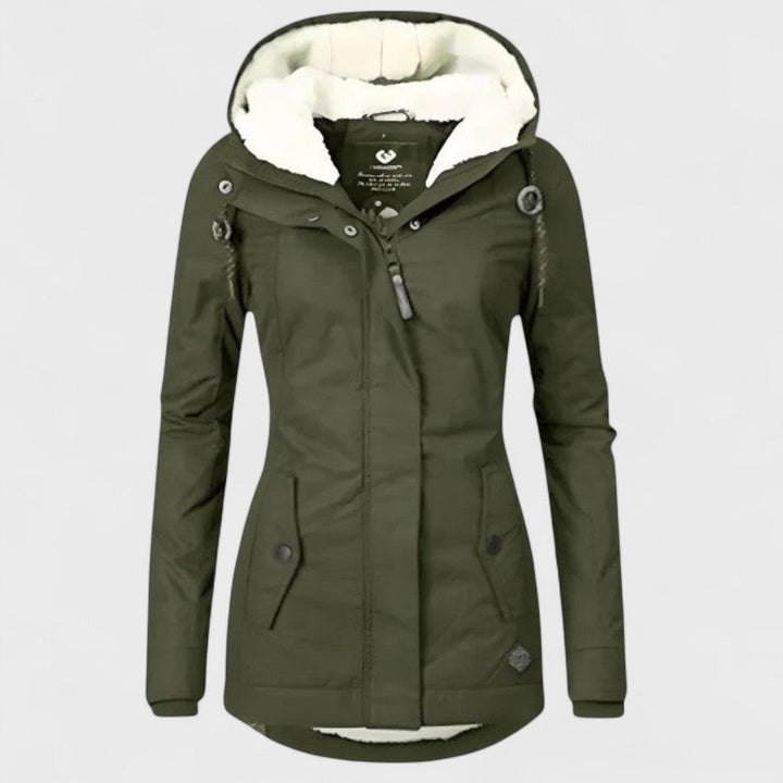Ruby - Waterproof Winter Jacket with Hood