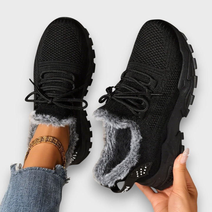 Mary - Lace-Up Winter Sneakers