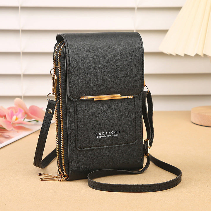 Joanne - Stylish Mobile Phone Messenger Bag with Touch Screen