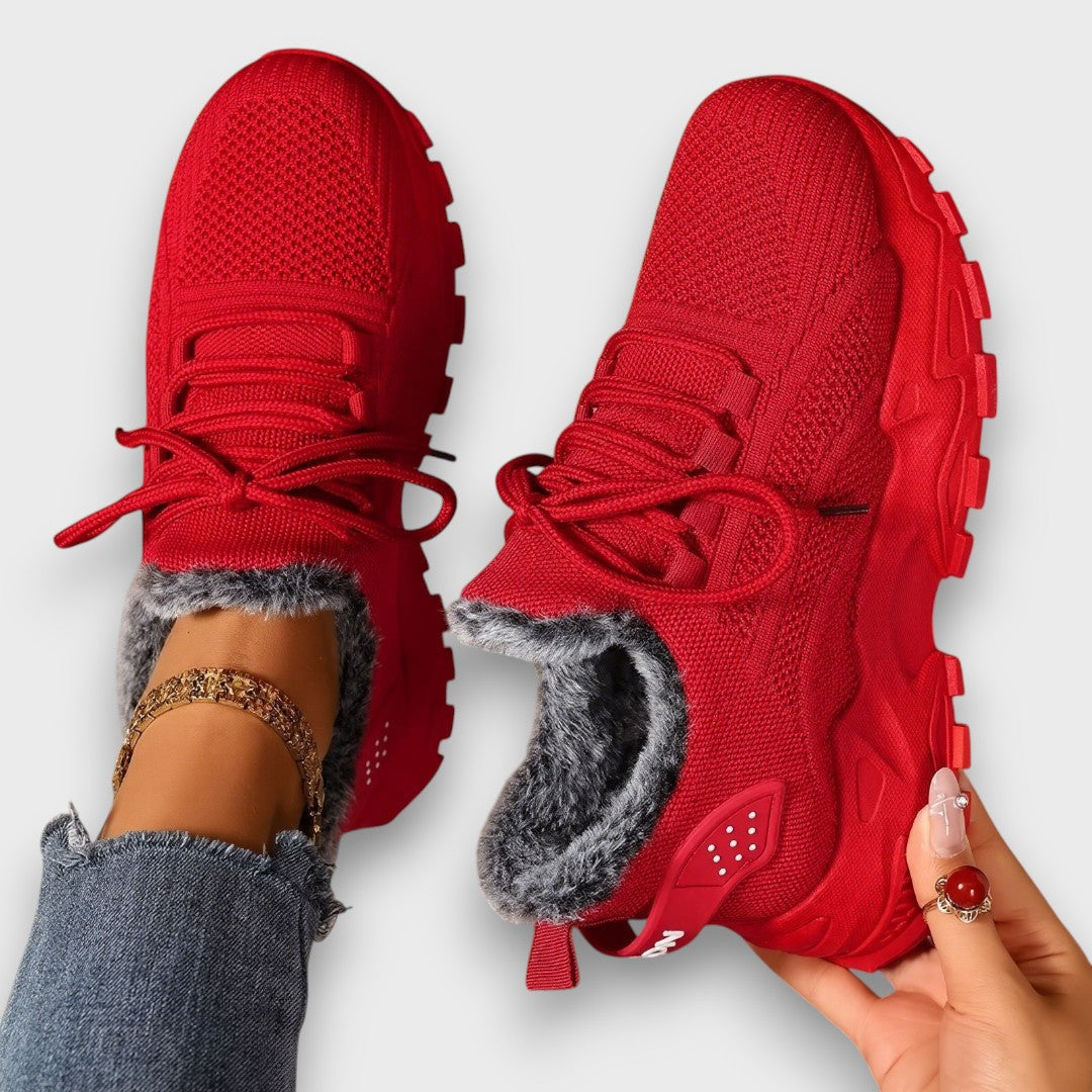 Mary - Lace-Up Winter Sneakers