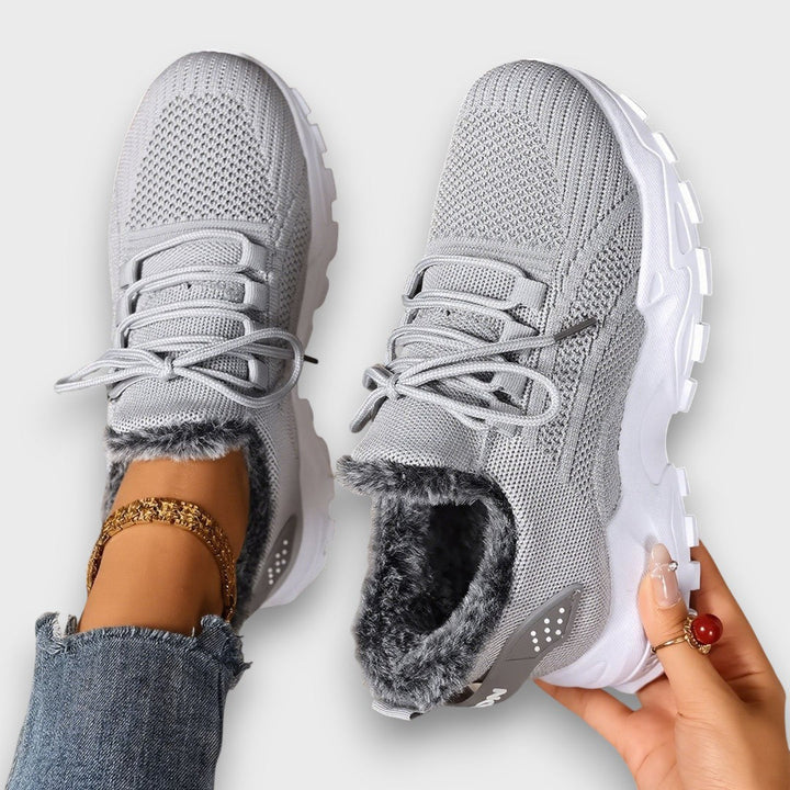 Mary - Lace-Up Winter Sneakers