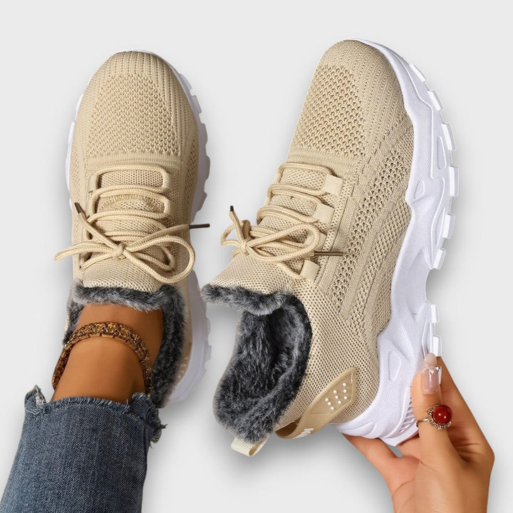 Mary - Lace-Up Winter Sneakers