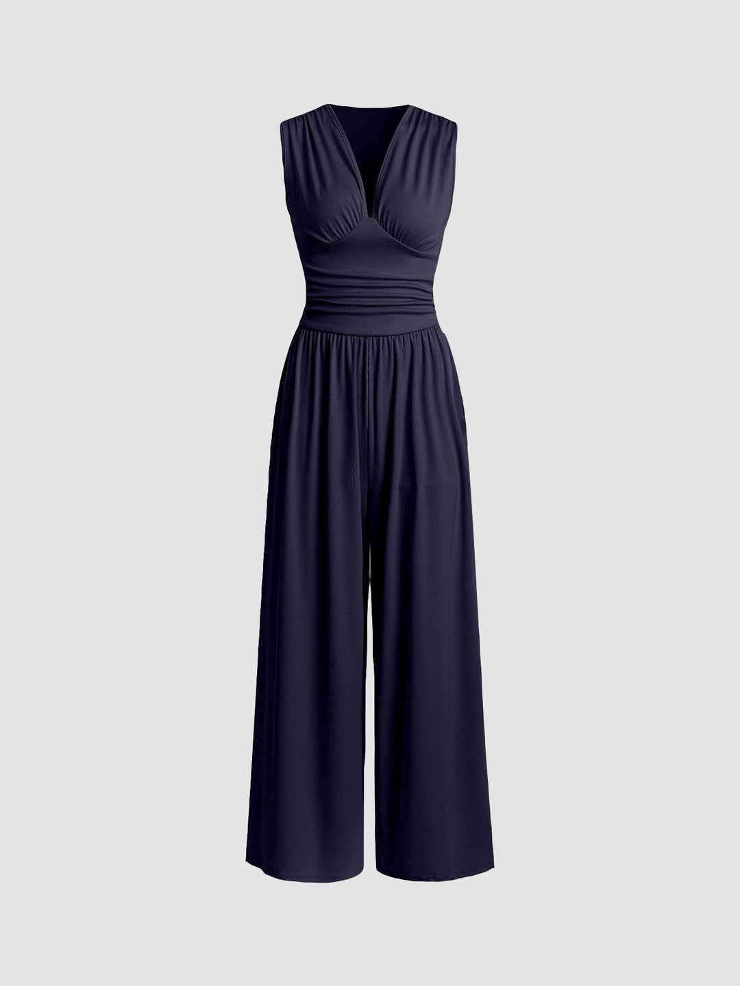 Margaret - Chic Sleeveless Wide-Leg Jumpsuit