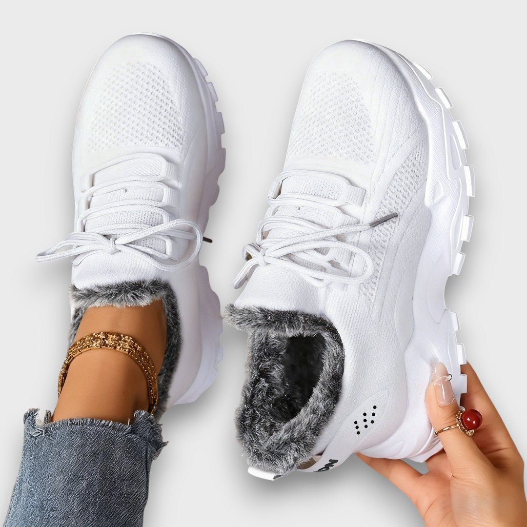 Mary - Lace-Up Winter Sneakers