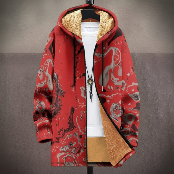 Cheryl - A luxurious cardigan inspired by art