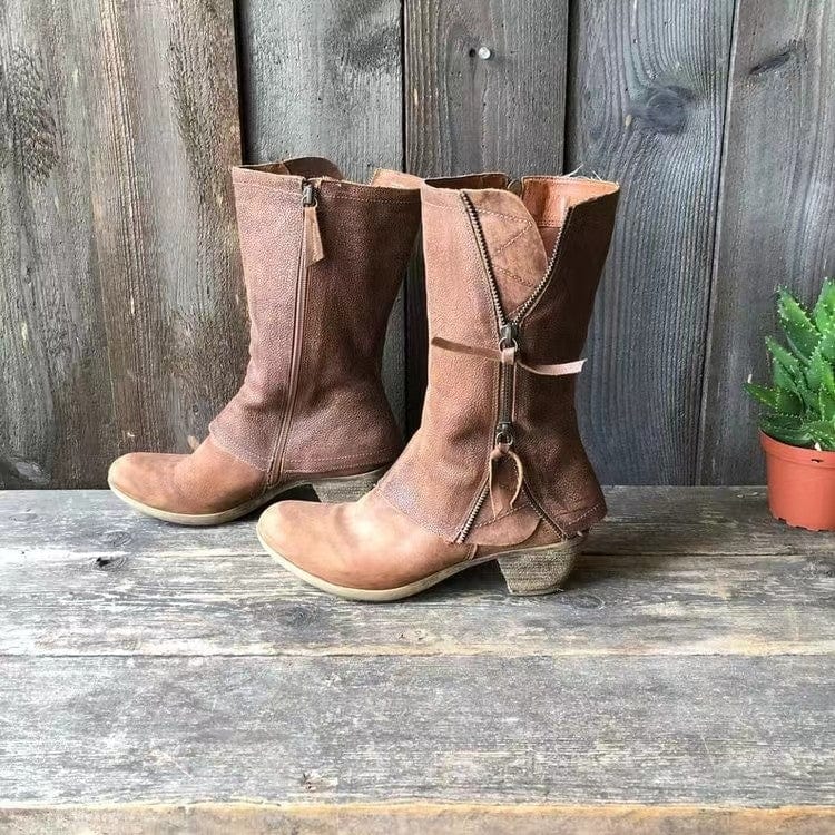 Rose - Rust Boots