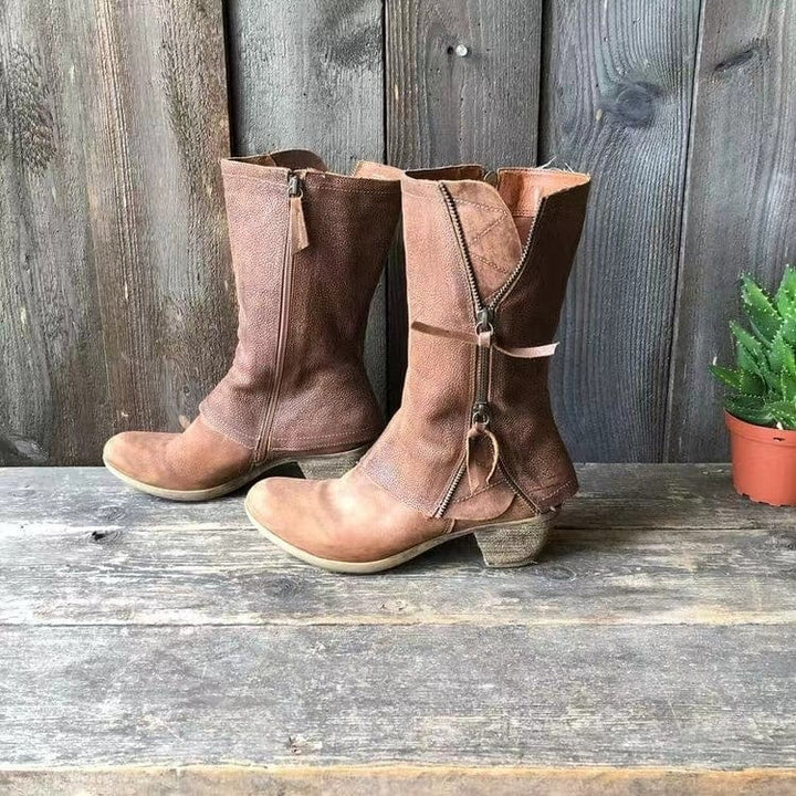 Rose - Rust Boots