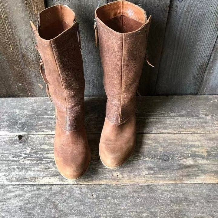 Rose - Rust Boots