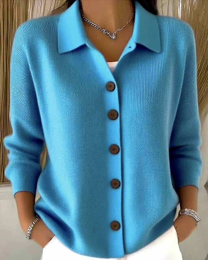 Bonnie - Classic Casual Button Knit Cardigan