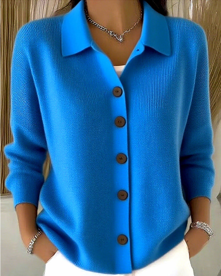 Bonnie - Classic Casual Button Knit Cardigan