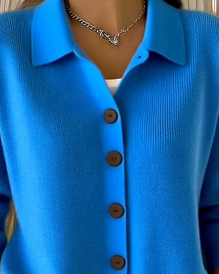 Bonnie - Classic Casual Button Knit Cardigan